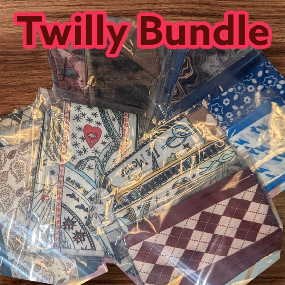4 Twillies, Random or Color Theme of Your Choice! Twilly Bundle - Picture 9 of 9